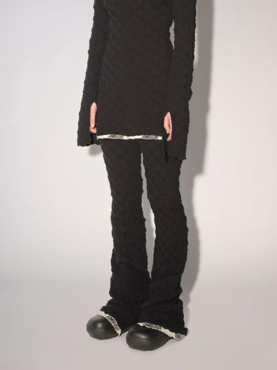  엠부시 스트레이트 팬츠 BWHG007F22KNI001 1010 Black - AMBUSH