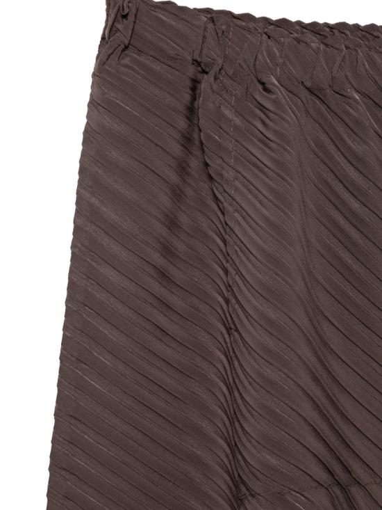 26SS 이세이 미야케 미디 스커트 IM66FG671 45 Brown - ISSEY MIYAKE