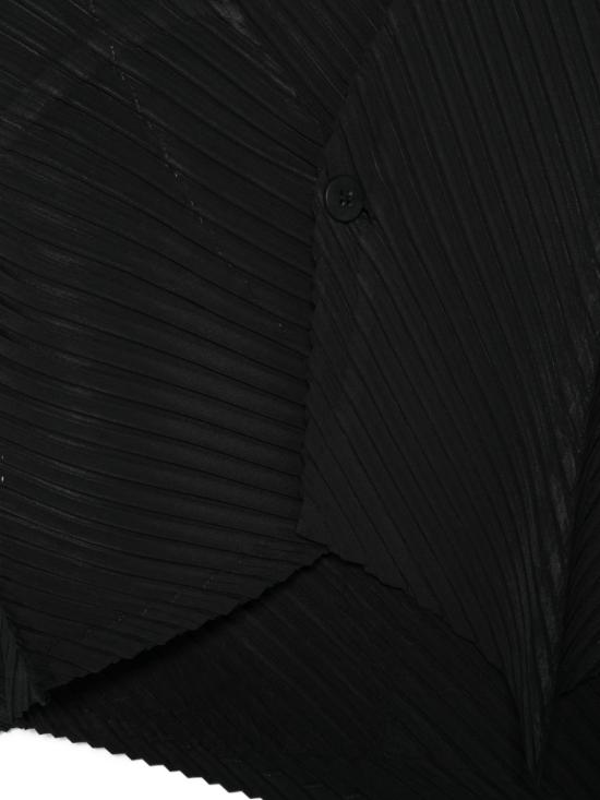 26SS 이세이 미야케 가디건 IM66FO674 15 Black - ISSEY MIYAKE