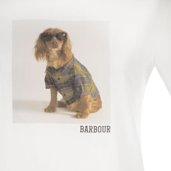 26SS 바버 폴로 티셔츠 LTS0716 WHITE - BARBOUR