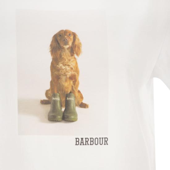 26SS 바버 폴로 티셔츠 LTS0715 WHITE - BARBOUR