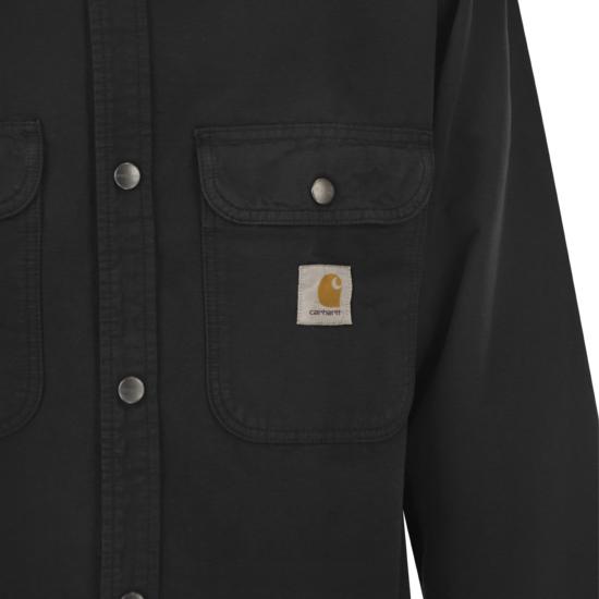 26SS 칼하트 프레스콧 셔츠 자켓 I036484 BLACK - CARHARTT