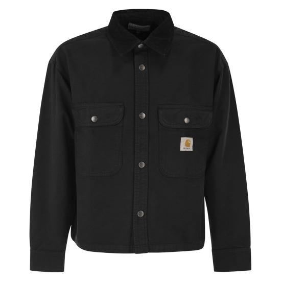 26SS 칼하트 프레스콧 셔츠 자켓 I036484 BLACK