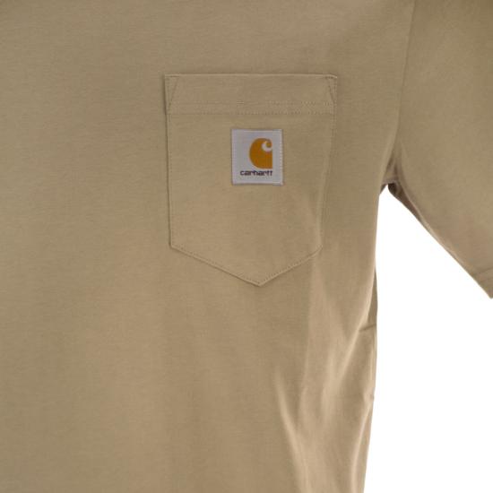  칼하트 숏슬리브 포켓 티셔츠 I030434 BEIGE - CARHARTT