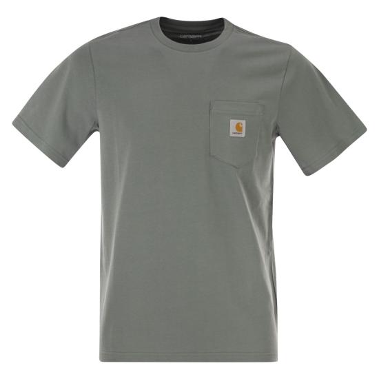  칼하트 숏슬리브 포켓 티셔츠 I030434 KHAKI