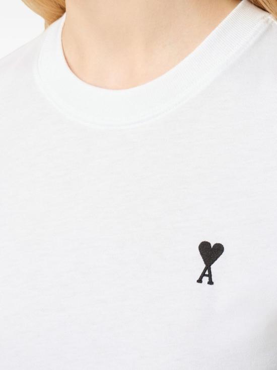 26SS 아미 폴로 티셔츠 FTS347 724100 White - AMI