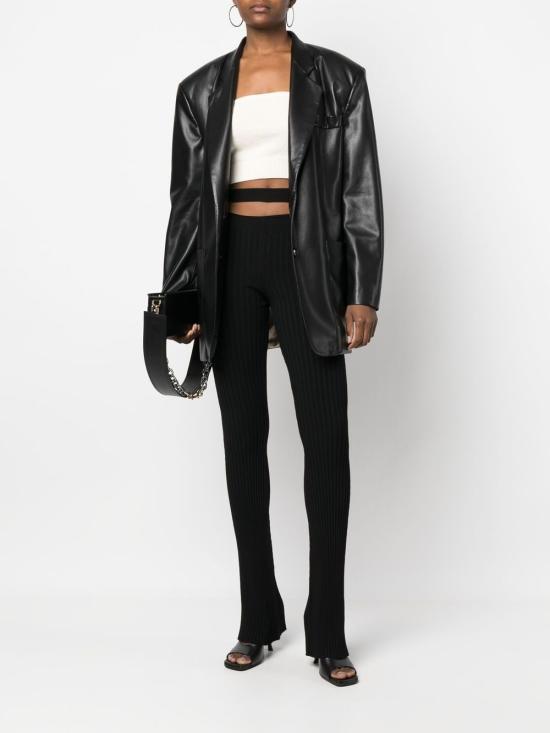  안드레아 아다모 스트레이트 팬츠 PA06770 4730473 Black - ANDREA ADAMO