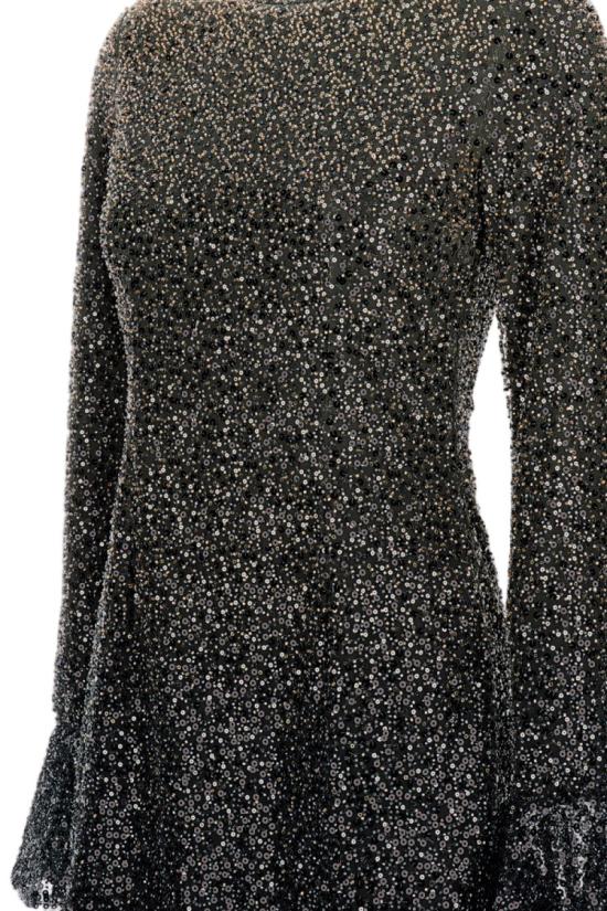 26SS 로테이트 바이 크리스텐슨 미디 원피스 11498513481348 Black - ROTATE BY BIRGERCHRISTENSEN