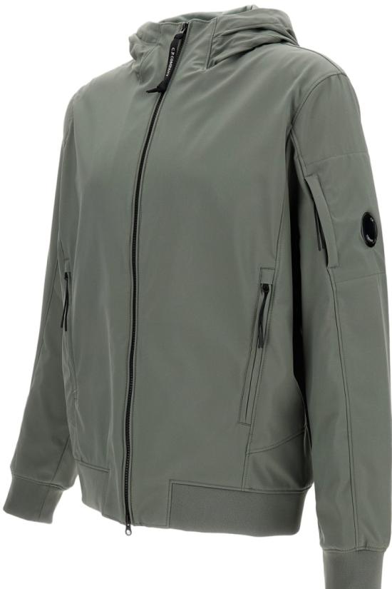 26SS 씨피 컴퍼니 C.P. 쉘-R 후드 렌즈 자켓 20CMOW729A005968A668 Green - C.P. COMPANY