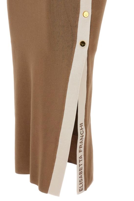 26SS 엘리자베타프랜치 미디 원피스 AM03S61E2727 Brown - ELISABETTA FRANCHI