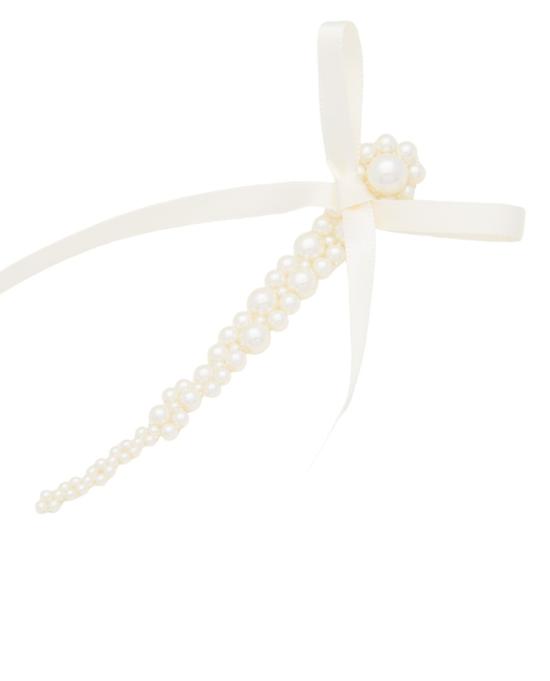 25FW 시몬로샤 주얼리 ERG4100904PEARLIVORY White - SIMONE ROCHA