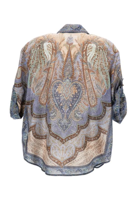 26SS 짐머만 블라우스 8624TRS262TPBL Multicolor - ZIMMERMANN