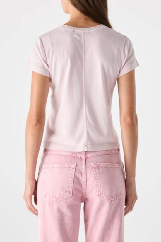  아모 데님 반팔 티셔츠 제이드 티 위스테리아 - AMO DENIM