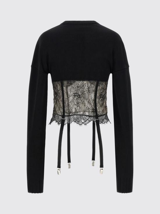 26SS 쥬세페 디 모라비토 긴팔 티셔츠 06PSKNT38916404 99 Black - GIUSEPPE DI MORABITO