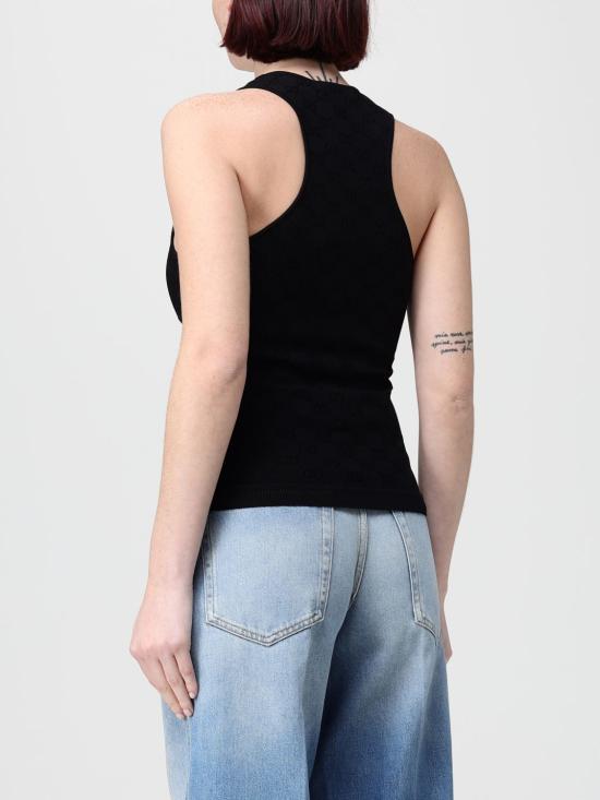 26SS 구찌 민소매 티셔츠 852275XKFCP 1000 Black - GUCCI