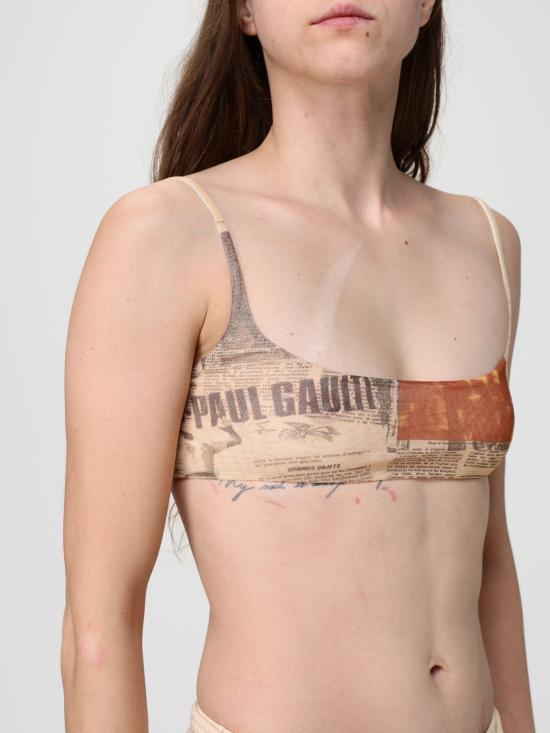 26SS 장 폴 고티에 민소매 티셔츠 2601WTO414M013P 030830 Ecru - JEAN PAUL GAULTIER