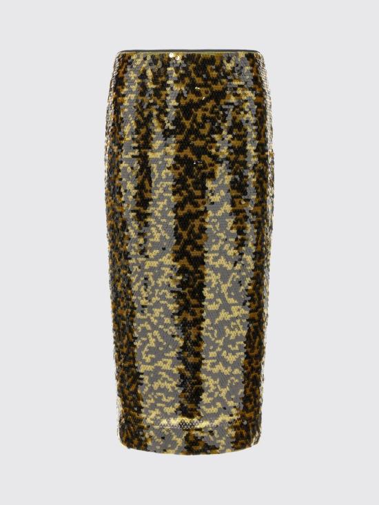 26SS 스타우드 미디 스커트 R26R6121SQ TRBL Yellow - STAUD