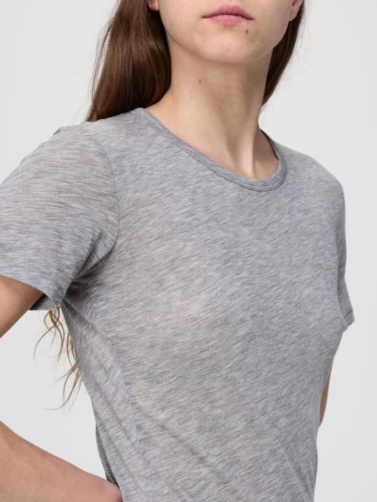 26SS 애니빙 반팔 티셔츠 A0811500 GRY1 Grey - ANINE BING