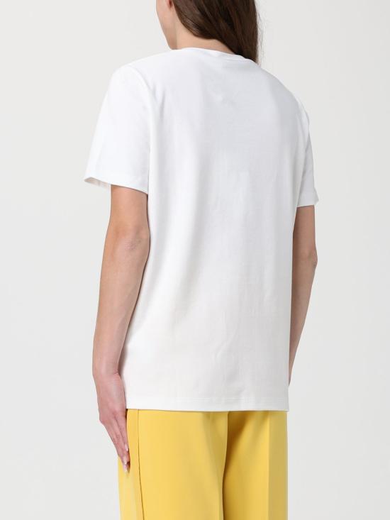 26SS 엘리자베타프랜치 반팔 티셔츠 MA69P61E2 270 White - ELISABETTA FRANCHI