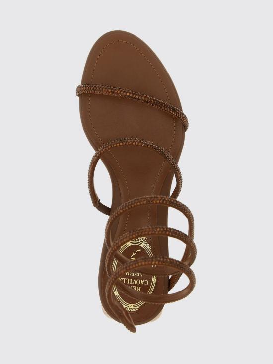 26SS 르네 카오빌라 힐/펌프스 C12703050RN01 X033 Brown - RENE CAOVILLA