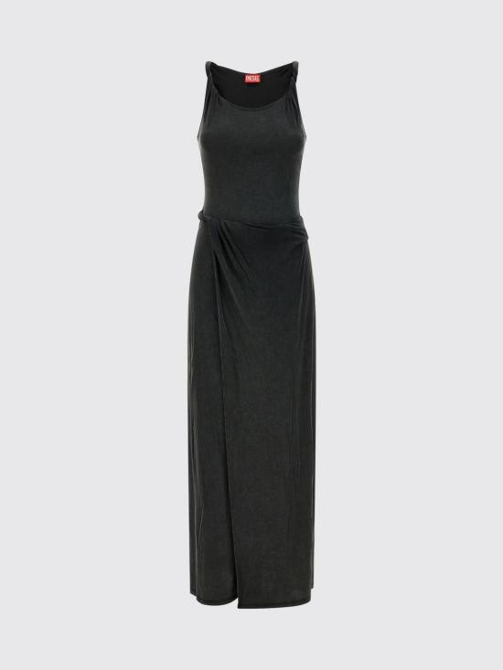 26SS 디젤 롱 원피스 A218670EPCJ 900A Black - DIESEL