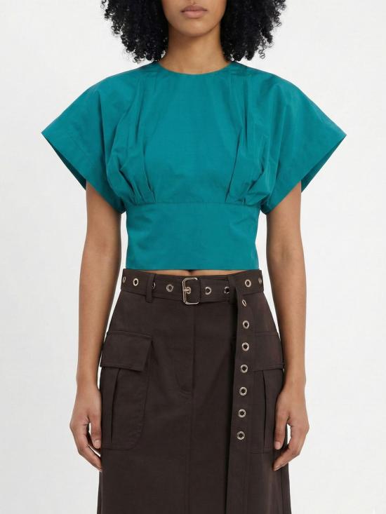 26SS 핑코 반팔 티셔츠 106266A327 V76 Green