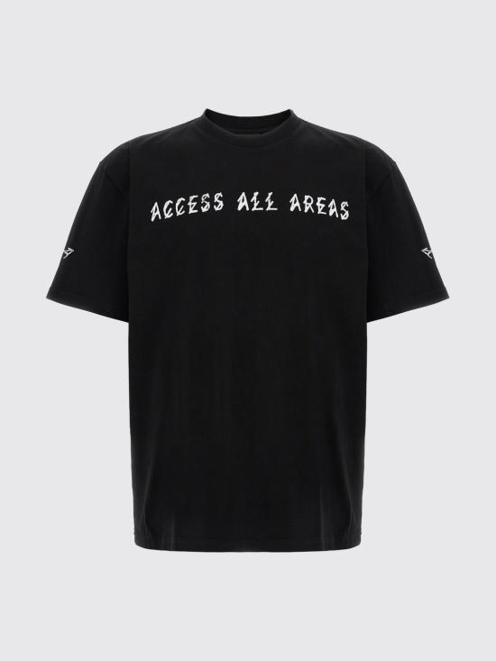 26SS 44레이블 반팔 티셔츠 B0030556FA706 P741 Black - 44 LABEL