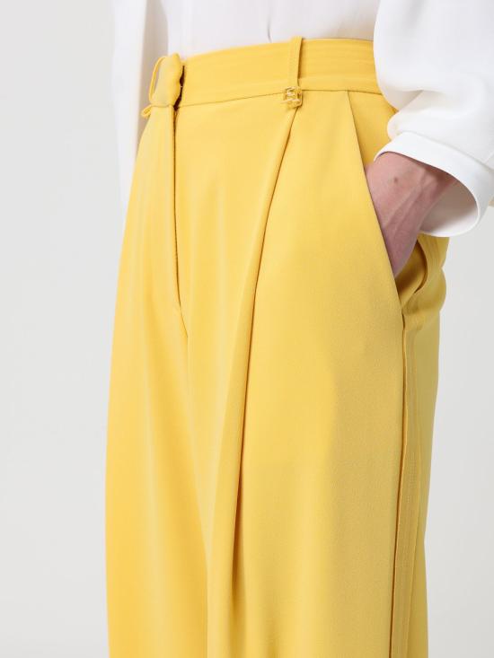 26SS 엘리자베타프랜치 팬츠 PA16761E2 EV4 Yellow - ELISABETTA FRANCHI