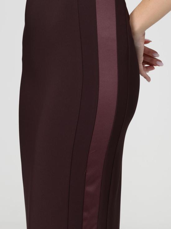 26SS 엘리자베타프랜치 롱 원피스 AB91761E2 644 Brown - ELISABETTA FRANCHI