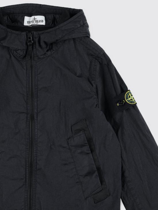 26SS [키즈] 스톤 아일랜드 캐주얼 자켓 4100003S0A23 V0029 Black - STONE ISLAND