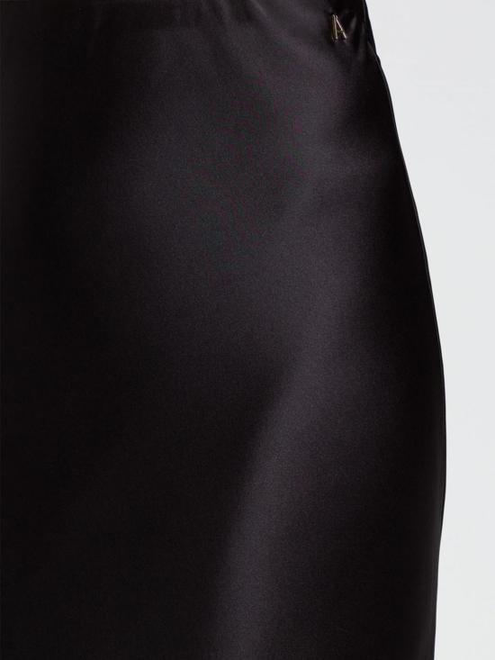 26SS 액티튜드 트윈세트 미디 스커트 261AP2252 00006 Black - ACTITUDE TWINSET