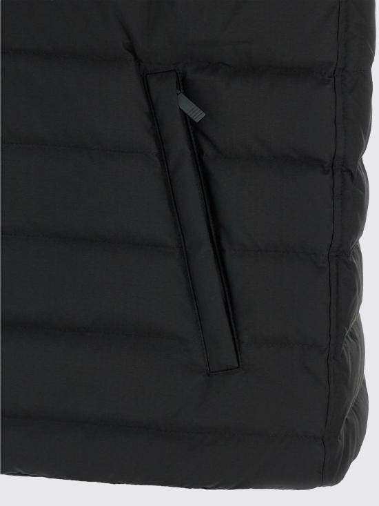 26SS 톰브라운 샤이니 립스탑 라이트웨이트 다운 필 4-바 베스트 MVD036XF1095 001 White - THOM BROWNE