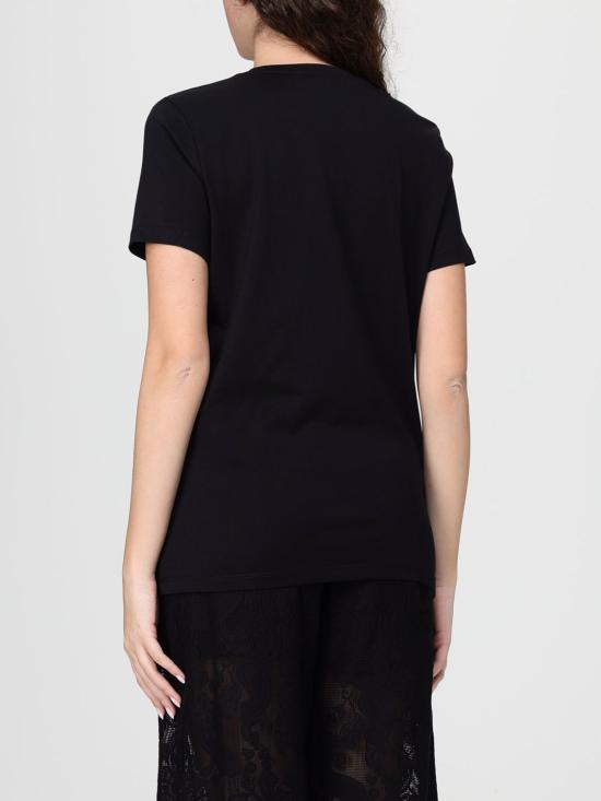 26SS 엘리자베타프랜치 반팔 티셔츠 MA71G61E2 110 Black - ELISABETTA FRANCHI