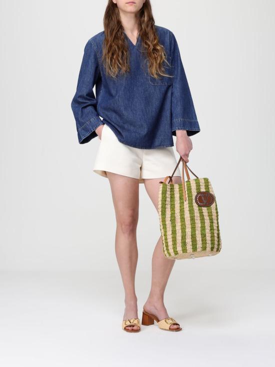 26SS 발렌티노 가라바니 데님 셔츠 BDB03L9YA 558 Blue - VALENTINO GARAVANI