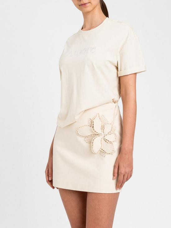 26SS 트윈셋 미디 스커트 261TP2051 07222 Yellow Cream - TWINSET