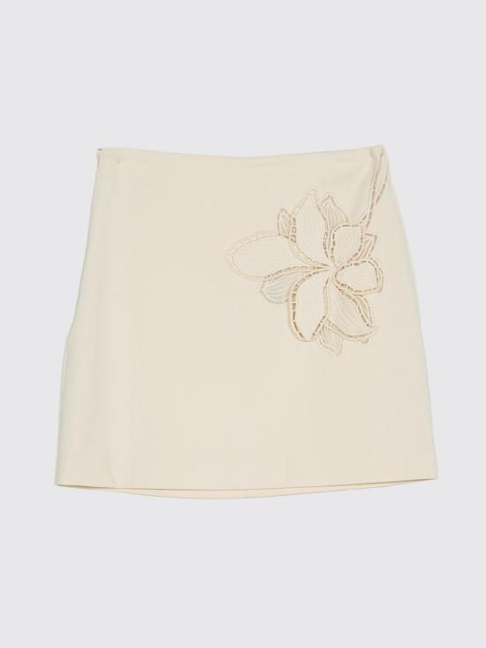 26SS 트윈셋 미디 스커트 261TP2051 07222 Yellow Cream - TWINSET