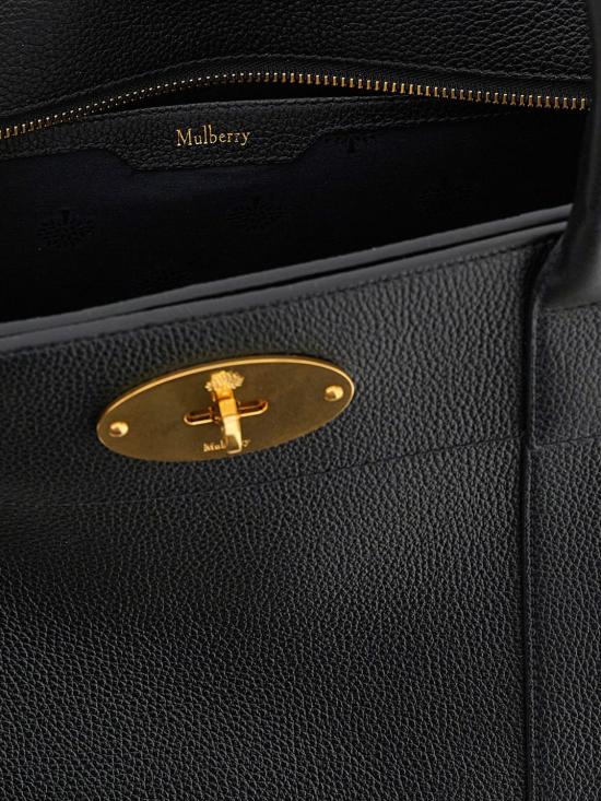 26SS 멀버리 스몰 클래식 그레인 베이스워터 9 투 5 HH9831205 A100 Black - MULBERRY