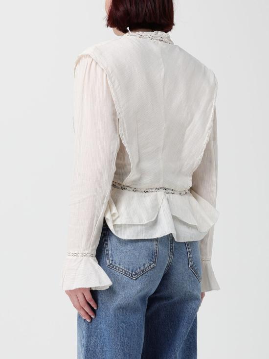 26SS 이자벨마랑에뚜왈 블라우스 HT0783FAD1J11E 23EC Beige - ISABEL MARANT ETOILE