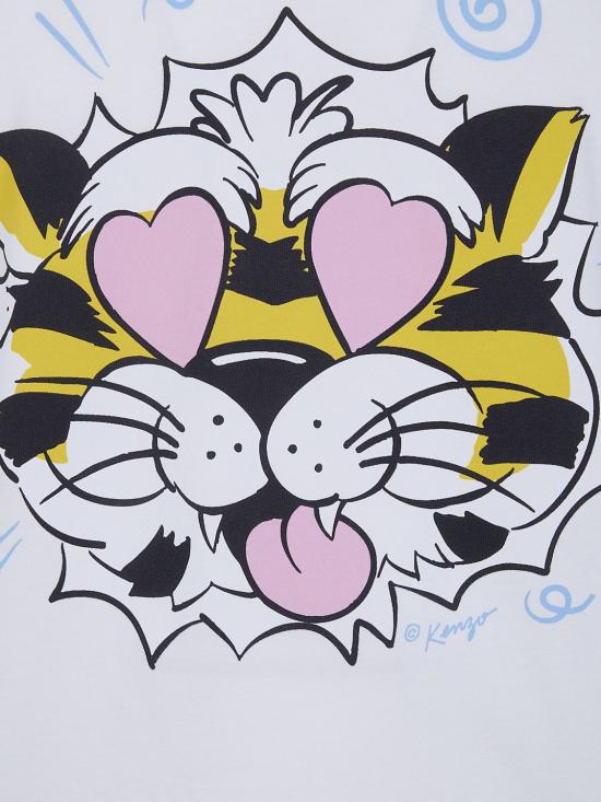 26SS 겐조 반팔 티셔츠 FG55TS4034SG 02 White - KENZO