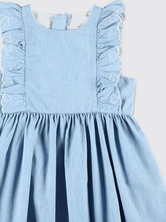 26SS [키즈] 쁘띠바또 원피스 A0FIK 01 Blue - PETIT BATEAU