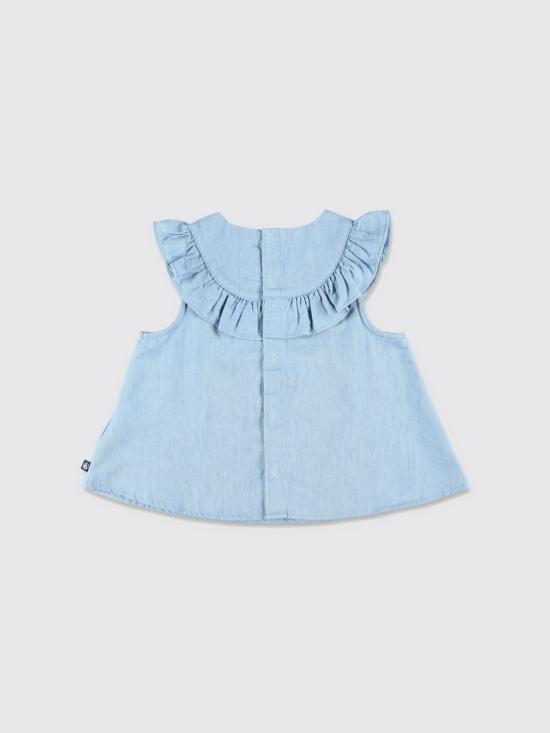26SS [키즈] 쁘띠바또 트레이닝 상의 A0FCD 01 Blue - PETIT BATEAU