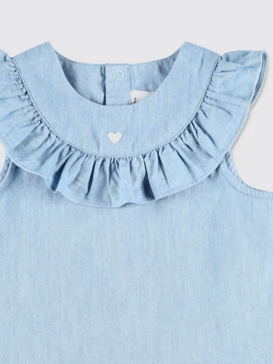 26SS [키즈] 쁘띠바또 트레이닝 상의 A0FCD 01 Blue - PETIT BATEAU