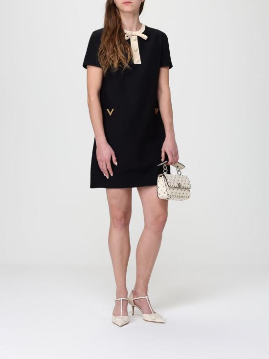 26SS 발렌티노 가라바니 롱 원피스 BVAJD01CF TB1 Black - VALENTINO GARAVANI