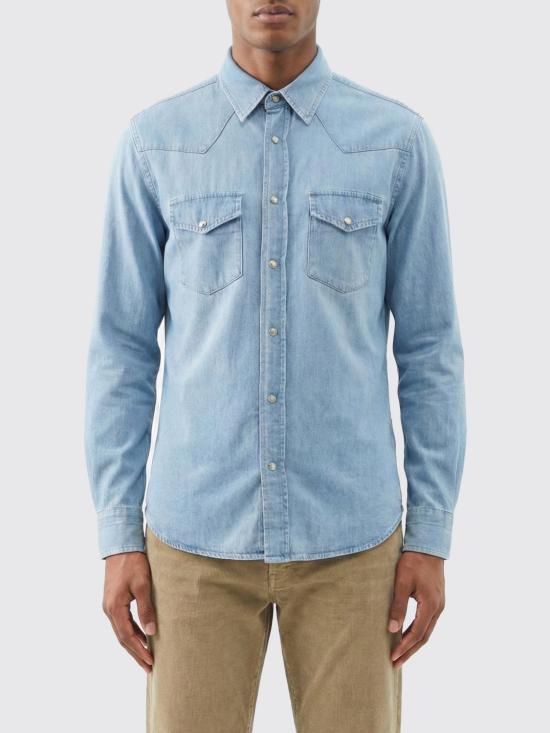 26SS 톰포드 셔츠 HDS001FMC315 UAN Blue