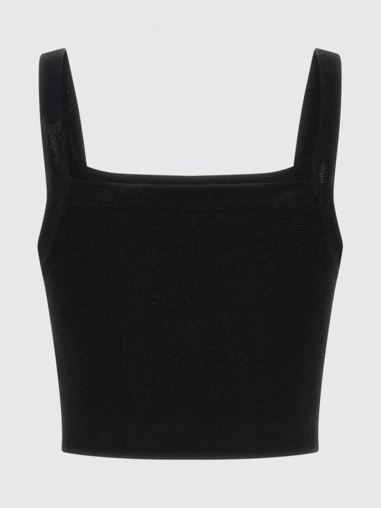 26SS 발망 민소매 티셔츠 GF1AA415KJ43 0PA Black - BALMAIN