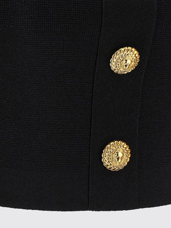 26SS 발망 민소매 티셔츠 GF1AA415KJ43 0PA Black - BALMAIN