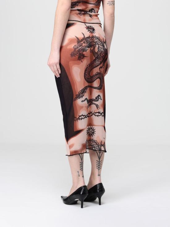 26SS 장 폴 고티에 롱 스커트 2601WSK044M026P 636000 Nude - JEAN PAUL GAULTIER