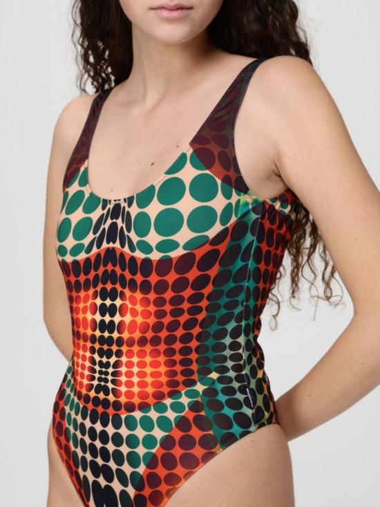 26SS 장 폴 고티에 원피스 수영복 2601WSW085J040P 155060 Orange - JEAN PAUL GAULTIER