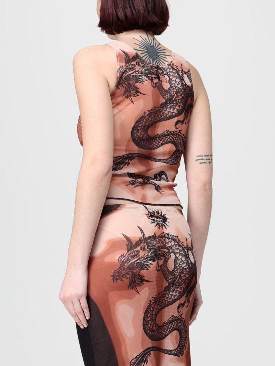 26SS 장 폴 고티에 긴팔 티셔츠 2601WTO457M026P 636000 Nude - JEAN PAUL GAULTIER