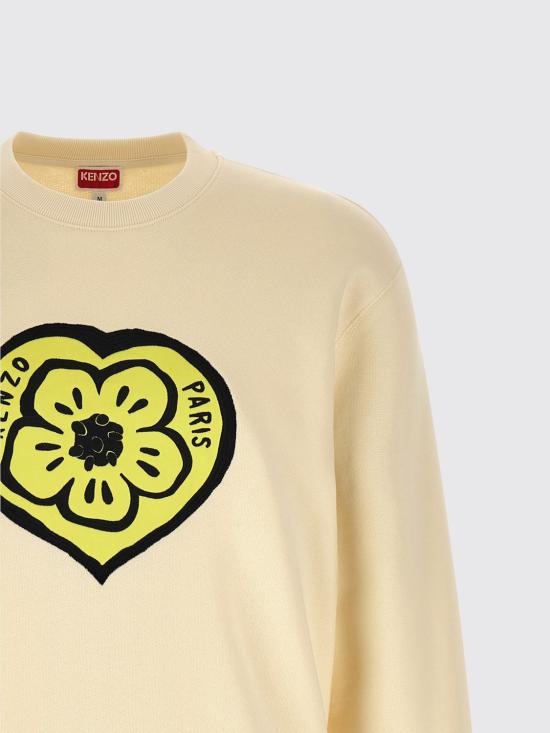 26SS 겐조 긴팔 티셔츠 FG55SW2044MJ 03 Beige - KENZO